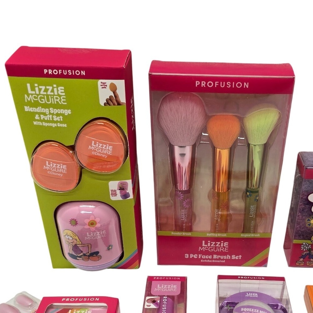 Profusion Lizzie McGuire Makeup Beauty Bundle Disney Y2K Cosmetics Lot of 7 - Picture 2 of 4
